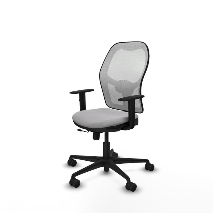 PIQUERAS Y CRESPO Silla de oficina Jorquera Gris claro y Blanco PIQUERAS Y CRESPO Silla de oficina Jorquera Gris claro y Blanco
