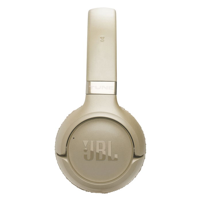 JBL Tune 680NC Auriculares Bluetooth Diadema con Cancelación Activa de Ruido (ANC) - Conectividad Inalámbrica y Alámbrica, 50h Autonomía, Plegables, Color Beige