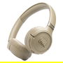 JBL Tune 680NC Auriculares Bluetooth Diadema con Cancelación Activa de Ruido (ANC) - Conectividad Inalámbrica y Alámbrica, 50h Autonomía, Plegables, Color Beige