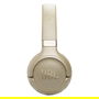 JBL Tune 680NC Auriculares Bluetooth Diadema con Cancelación Activa de Ruido (ANC) - Conectividad Inalámbrica y Alámbrica, 50h Autonomía, Plegables, Color Beige