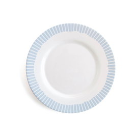 Luminarc Plato Llano Romantic Azul 24cm Blanco