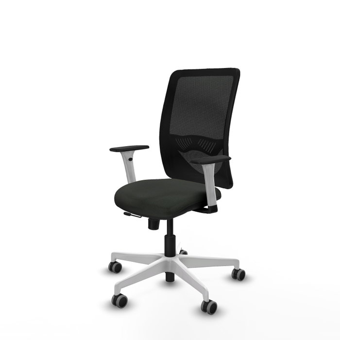 PIQUERAS Y CRESPO Silla de oficina Zulema Negra con mecanismo Sincro/Traslack PIQUERAS Y CRESPO Silla de oficina Zulema Negra con mecanismo Sincro/Traslack