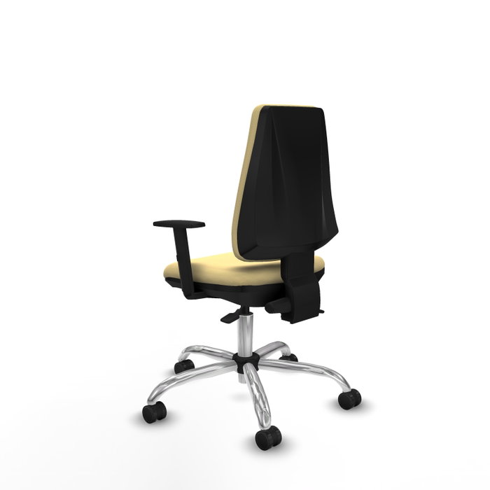 PIQUERAS Y CRESPO Silla de oficina Elche con mecanismo Asincro color Crema PIQUERAS Y CRESPO Silla de oficina Elche con mecanismo Asincro color Crema