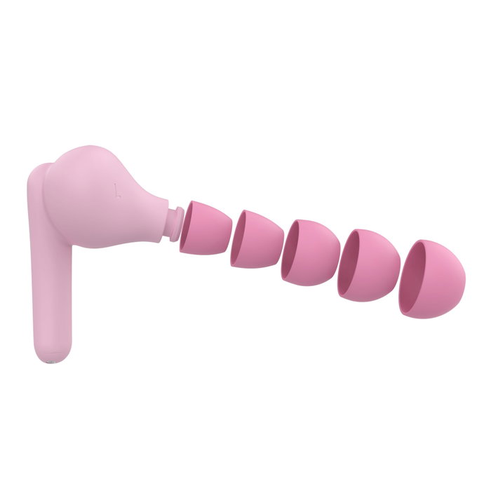 Belkin Soundform Nano 2 AUC011btPK Auriculares Inalámbricos Intraurales para Niños, Rosa