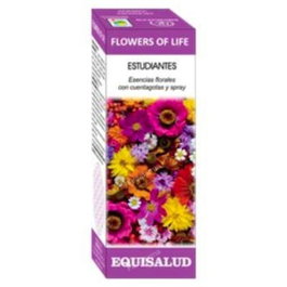 EQUISALUD Flower Of Life Estudiantes 15ml Ayuda Aprendizaje Exámenes
