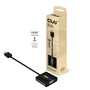 Club3D CAC-1302 Adaptador de Cable de Vídeo HDMI 1.4 a VGA Activo con Audio, 0.5m, Macho-Hembra, Negro, Full HD 1080p