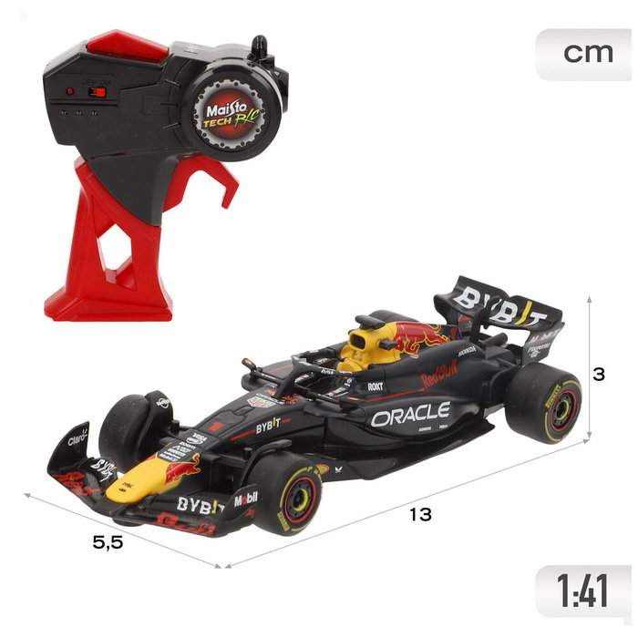 Maisto Coche Red Bull Racing RB20 Radio Control Escala 1:41 6 Funciones +6 Años Maisto Coche Red Bull Racing RB20 Radio Control Escala 1:41 6 Funciones +6 Años