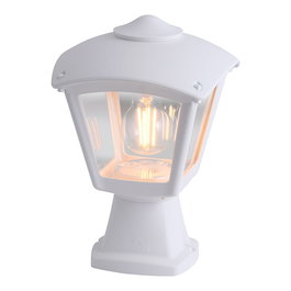 Fumagalli Farol Sobremuro Disma/Roby IP55 Blanco E27 23W 220-240V 195x195x290 mm con Fijación
