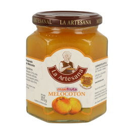 La Artesana Mermelada de Melocotón Sin Azúcar 305g Sin Edulcorantes Añadidos