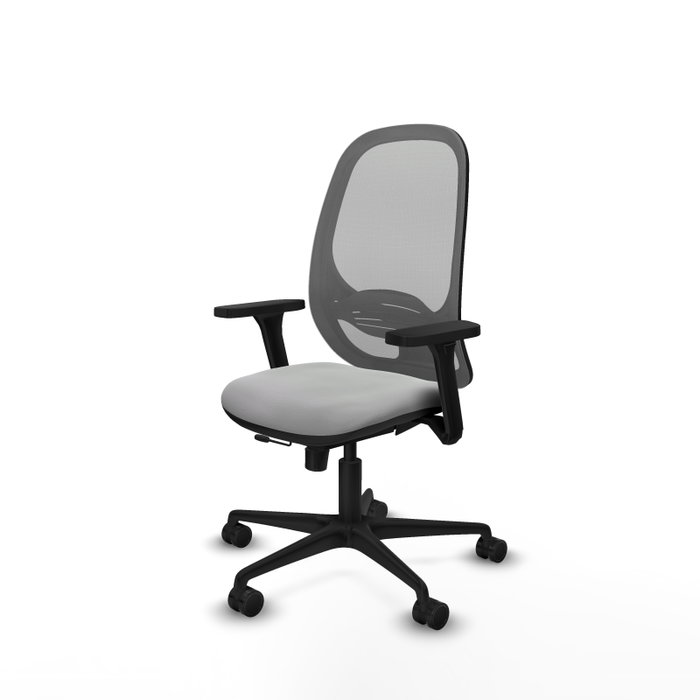 PIQUERAS Y CRESPO Silla de oficina Cilanco con mecanismo Sincro/Traslack, Gris PIQUERAS Y CRESPO Silla de oficina Cilanco con mecanismo Sincro/Traslack, Gris