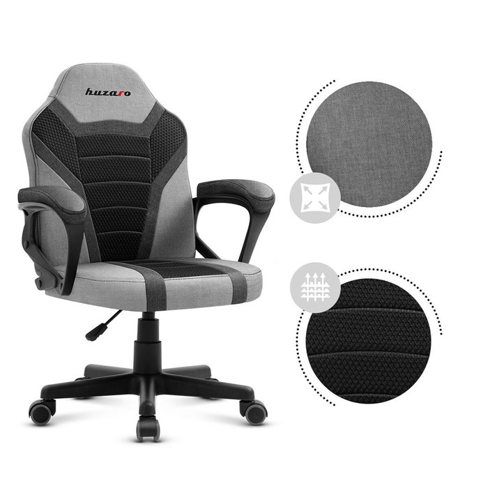 Silla Gaming Huzaro Ranger 1.0 Grey Mesh Negro Silla Gaming Huzaro Ranger 1.0 Grey Mesh Negro
