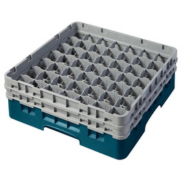 CAMBRO Cesta de lavado 49 compartimentos Cerceta