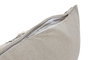 DKD Home Decor Cojín de Poliéster Lino Blanco Roto 50x8x30 cm
