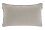 DKD Home Decor Cojín de Poliéster Lino Blanco Roto 50x8x30 cm