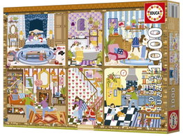 Educa Borras Puzzle 1000 Piezas Hogar Dulce Hogar
