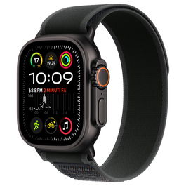 Apple Watch Ultra 2 GPS + Cellular 49 mm Caja de Titanio Negro con Correa Trail Loop Negra - Talla S/M - Reloj Inteligente con GPS, 64 GB, Always-On, 10 ATM, iOS
