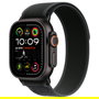 Apple Watch Ultra 2 GPS + Cellular 49 mm Caja de Titanio Negro con Correa Trail Loop Negra - Talla S/M - Reloj Inteligente con GPS, 64 GB, Always-On, 10 ATM, iOS