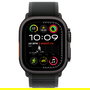 Apple Watch Ultra 2 GPS + Cellular 49 mm Caja de Titanio Negro con Correa Trail Loop Negra - Talla S/M - Reloj Inteligente con GPS, 64 GB, Always-On, 10 ATM, iOS