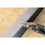 Wolfcraft Tijera para chapa cortes rectos 260 mm