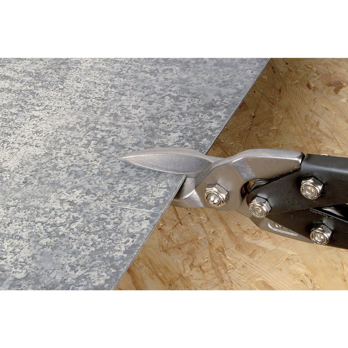 Wolfcraft Tijera para chapa cortes rectos 260 mm