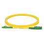EQUIP 255104 Cable de conexión óptico Patchkabel, E2000/APC -> LC/APC, Duplex Monomodo OS2, 7 m, Color Amarillo, para Fibra de 9/125 µm