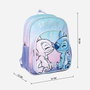 Cerdá Mochila Escolar Stitch Disney Lila