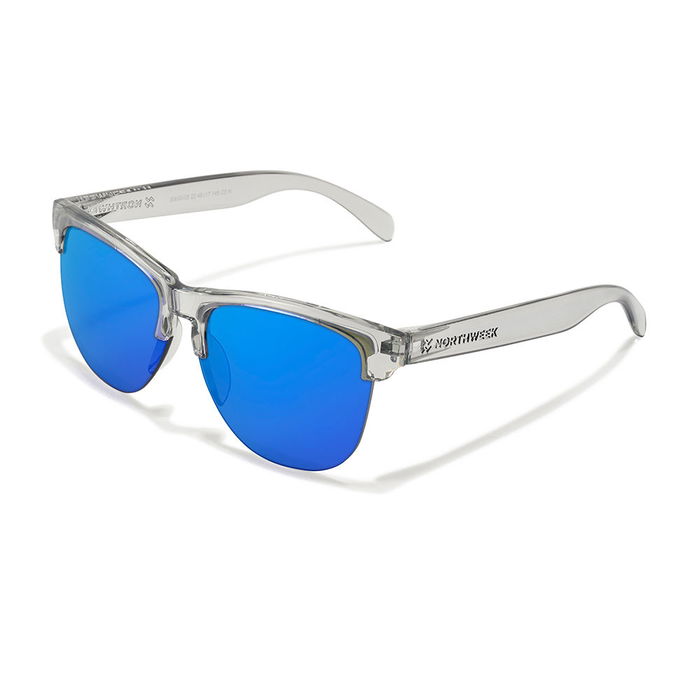 Northweek GRAVITY Gafas de Sol Polarizadas Unisex Redondas Transparentes UV400