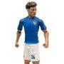 Megableu Figura Articulada Jugador Fútbol Francés Número 24, 20 cm, MEG3760046781956