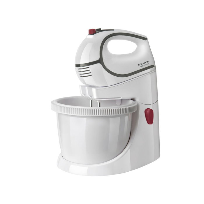 Batidora-Amasadora Taurus GIROCOMPLET Blanco 500 W 2,5 L Batidora-Amasadora Taurus GIROCOMPLET Blanco 500 W 2,5 L