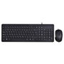 HP 150 Combo de teclado y ratón con cable, Negro