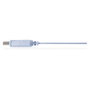 Digitus Cable Adaptador de Consola USB 2.0 a RJ45 con Chipset FTDI, 180 cm
