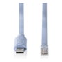 Digitus Cable Adaptador de Consola USB 2.0 a RJ45 con Chipset FTDI, 180 cm