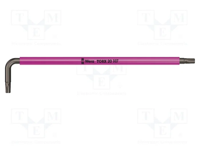WERA Llave Torx® TX20 Multicolour larga WERA Llave Torx® TX20 Multicolour larga