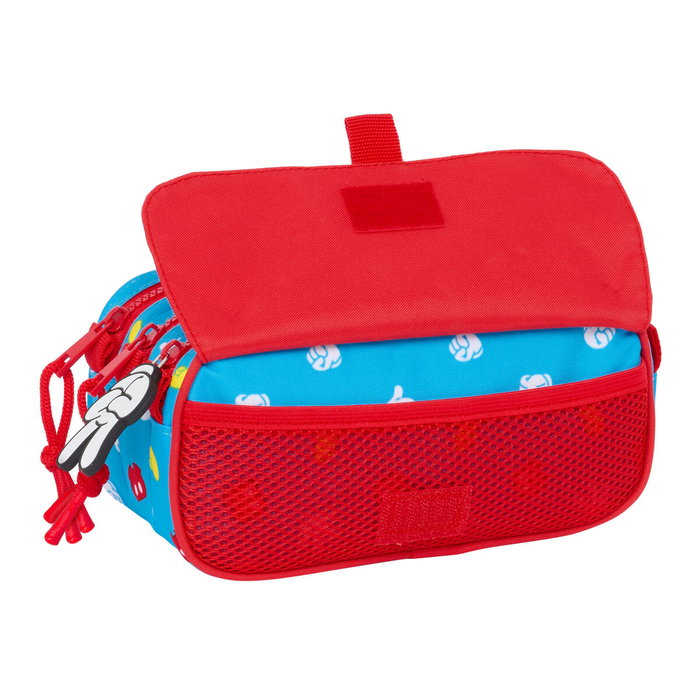 Portatodo Doble Mickey Mouse Clubhouse Fantastic Azul Rojo 21,5 x 10 x 8 cm Portatodo Doble Mickey Mouse Clubhouse Fantastic Azul Rojo 21,5 x 10 x 8 cm