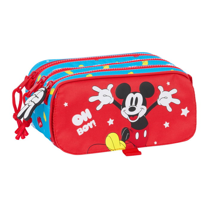 Portatodo Doble Mickey Mouse Clubhouse Fantastic Azul Rojo 21,5 x 10 x 8 cm Portatodo Doble Mickey Mouse Clubhouse Fantastic Azul Rojo 21,5 x 10 x 8 cm