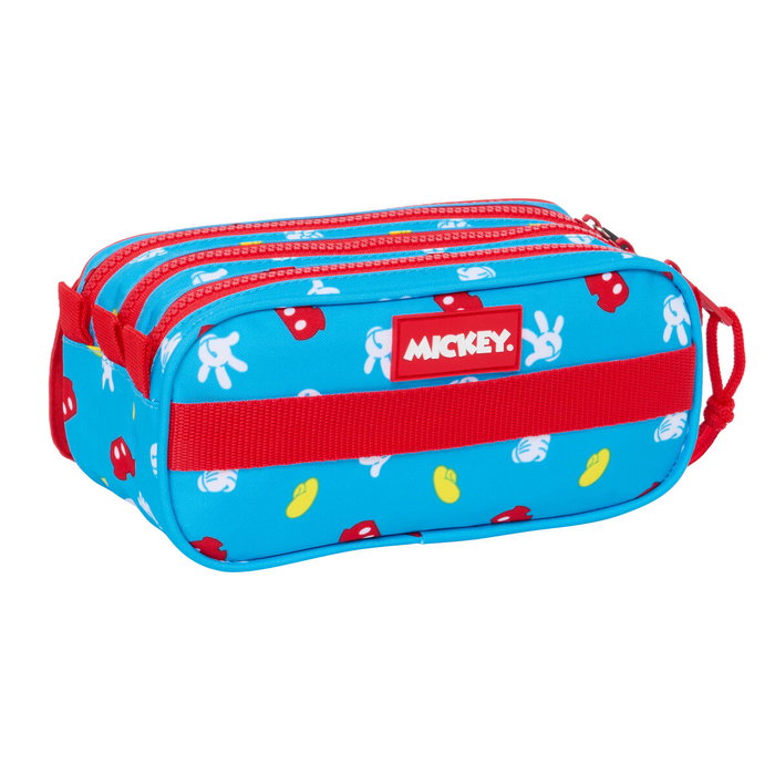 Portatodo Doble Mickey Mouse Clubhouse Fantastic Azul Rojo 21,5 x 10 x 8 cm Portatodo Doble Mickey Mouse Clubhouse Fantastic Azul Rojo 21,5 x 10 x 8 cm