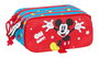 Portatodo Doble Mickey Mouse Clubhouse Fantastic Azul Rojo 21,5 x 10 x 8 cm