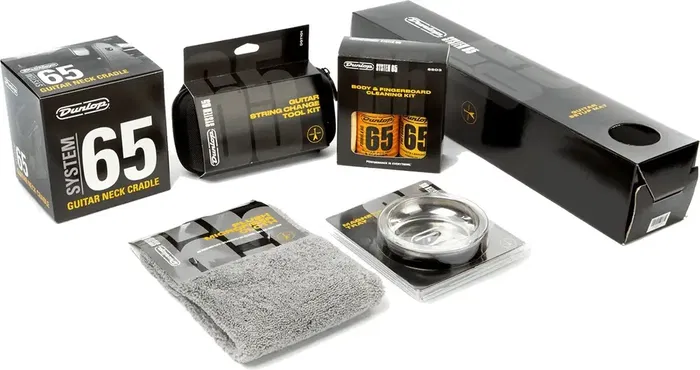 Dunlop Kit Mantenimiento System 65 para Cambio de Cuerdas y Ajuste de Guitarra