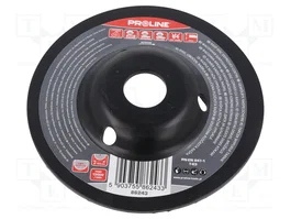 PROLINE Disco de desbaste 125mm convexo con lima