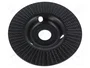 PROLINE Disco de desbaste 125mm convexo con lima