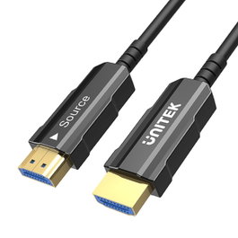 Unitek Cable óptico HDMI 2.0 AOC 4K 60Hz 25 m