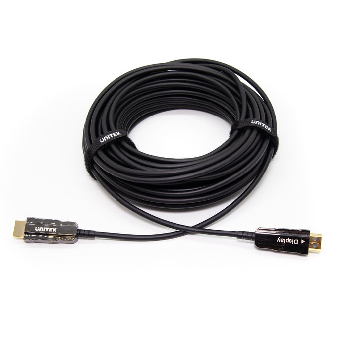 Unitek Cable óptico HDMI 2.0 AOC 4K 60Hz 25 m