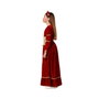 Atosa Disfraz Reina Medieval Rojo con Vestido y Diadema para Niña
