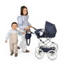 Decuevas Coche de Muñeca Plegable con Bolso Vintage para Muñecas de hasta 48 cm