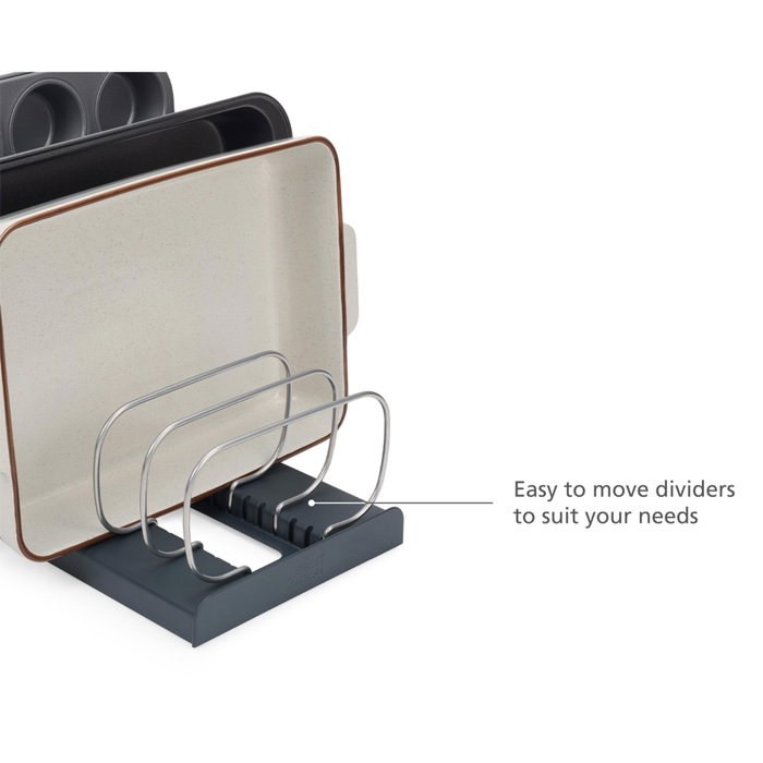 Joseph Joseph DrawerStore Organizador de Bandejas de Horno Gris Grey