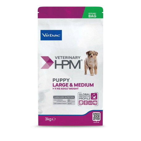 Virbac HPM Puppy Large & Medium 3 kg Virbac HPM Puppy Large & Medium 3 kg