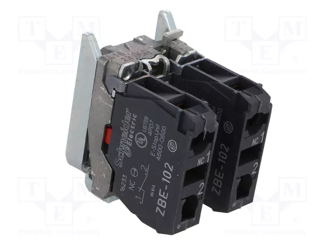 SCHNEIDER ELECTRIC Bloques de contactos Harmony XB4 NC x2 22mm