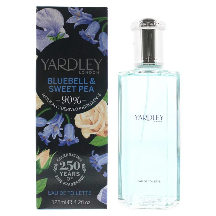 Yardley Bluebell & Sweet Pea Eau de Toilette 125ml Spray