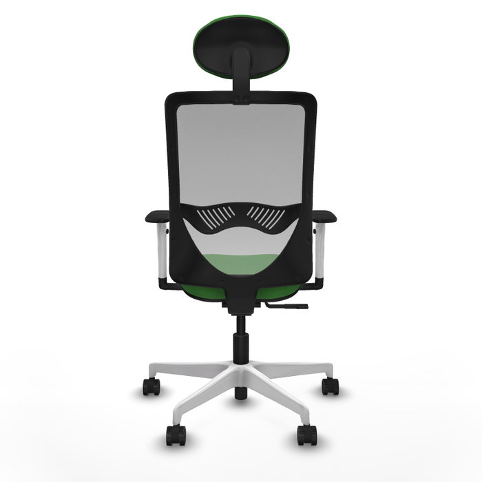 PIQUERAS Y CRESPO Silla de oficina Zulema con mecanismo Sincro, verde y gris PIQUERAS Y CRESPO Silla de oficina Zulema con mecanismo Sincro, verde y gris