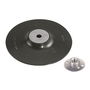 Wolfcraft 2450000 Plato Abrasivo con Tuerca M14, Ø 115 mm